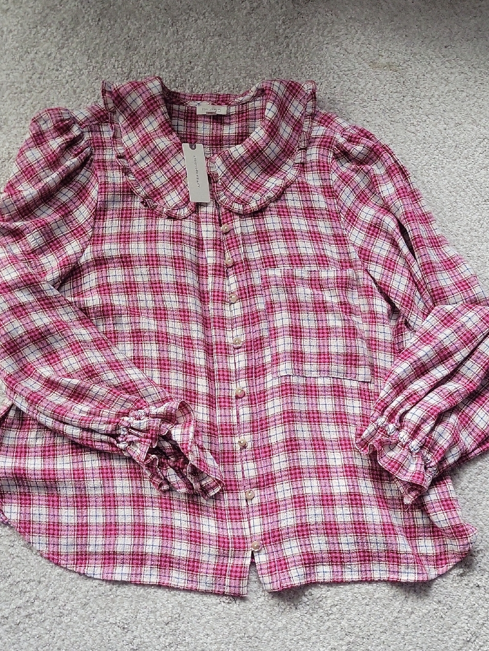 NWT Anthropologie Button Blouse